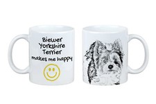 Biewer Yorkshire terrier tasse
