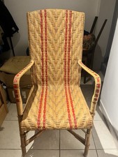 Fauteuil Vintage en Rotin et