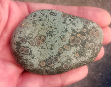 large variolite 74mm natural raw volcanic rock minerals fine stone