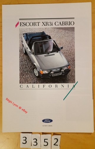 Ford escort xr3i cabrio - ford,