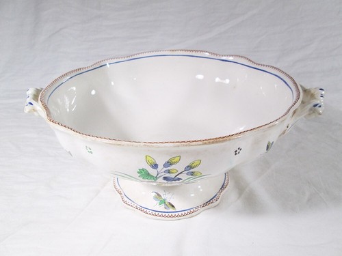 Grand saladier ancien boch - saladier,