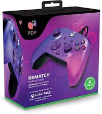 Manette Filaire Rematch Purple Violet PDP pour Xbox Series X|S, Xbox One - NEUF