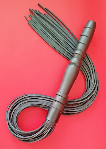 Martinet lanières noires - 20,