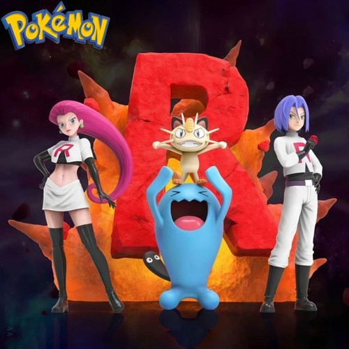 Figurines team rocket - figurines,