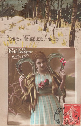 Bonne annee bois illustre - bonne,