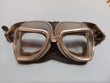 Lunette Ancienne Moto Motard Vintage Climax Style Aviateur Harley Davidson