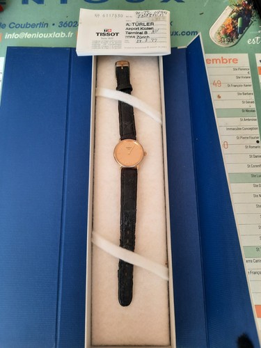 Montre tissot 1853 dans son - tissot,