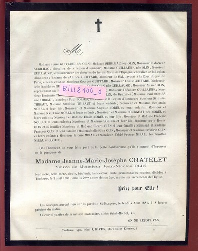 Faire part décès me - faire-part,