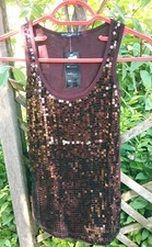 Top Marron A667 Fashion