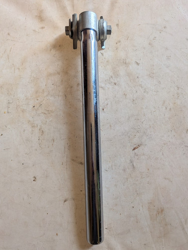 Tige selle acier - selle, chromé