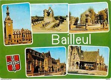 59 - Bailleul - Multivues - Coats of Arms - Postal Flame - CPM - See Recto-Ve Scans
