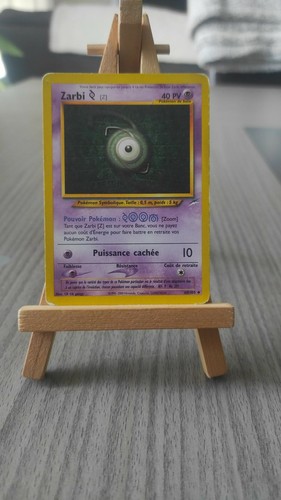 Carte pokémon zarbi 105 - carte,