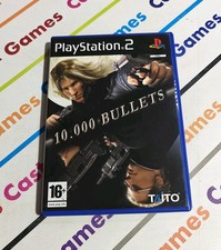 SONY PS2 10,000 BULLETS PLAYSTATION 2 ITALIAN DISC MINT 505 COMPLETE 