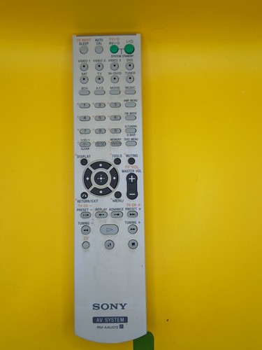 Télécommande sony aau013 - télécommande, rm-aau013