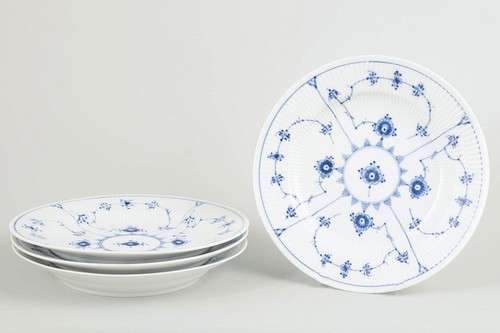 Royal copenhagen blue - blue, cannelé