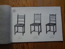 Mandrillon leather seats catalogue - Lyon - 1933 tariff - chair