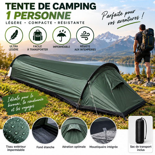 Tente camping personne - de,