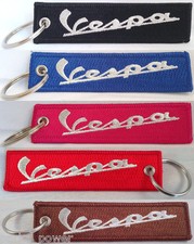 Vespa Embroidered Key Chain