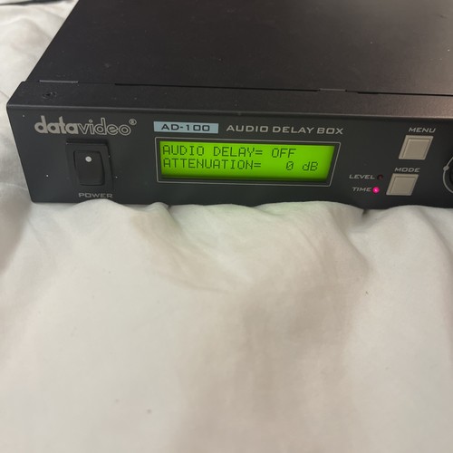 Datavideo 100 audio delay - ad-100,