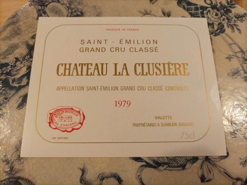 étiquette vin château - Étiquette,
