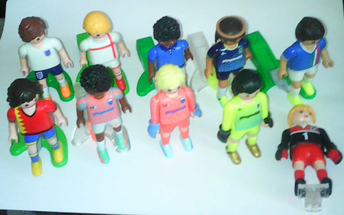 Lot playmobil foot - lot,