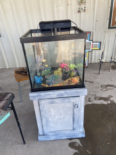 Aquarium with plants and - with,