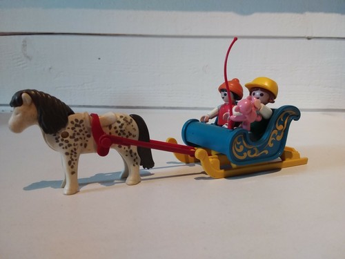 Playmobil traîneau enfants - traÎneau, enfants/