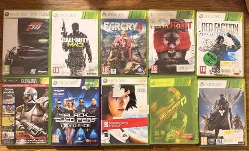 Lot jeux xbox - 10,
