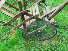 Charette a chien en bois du