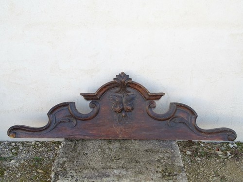 Joli grand fronton bois - *joli,