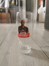 VINCENT KOMPANY BELGIQ Jupiler Euro 2016 All in Red Collectible Beer Glasses