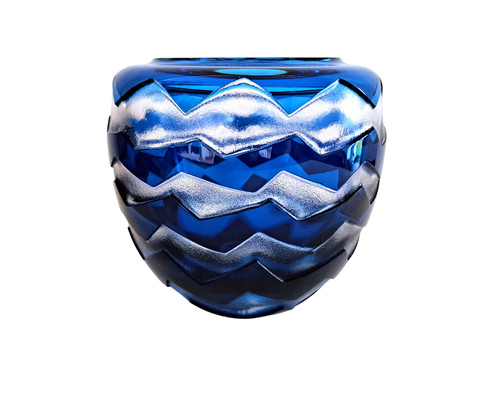 Vase contemporain cristal - vase, en