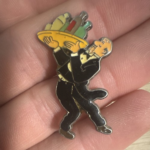 Hergé pin tintin serveur - hergé,