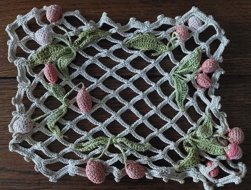 Napperon crochet coton - , beige