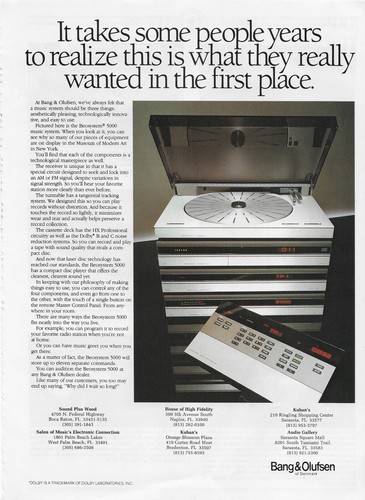 1986 bang olufsen beosystem - bang,