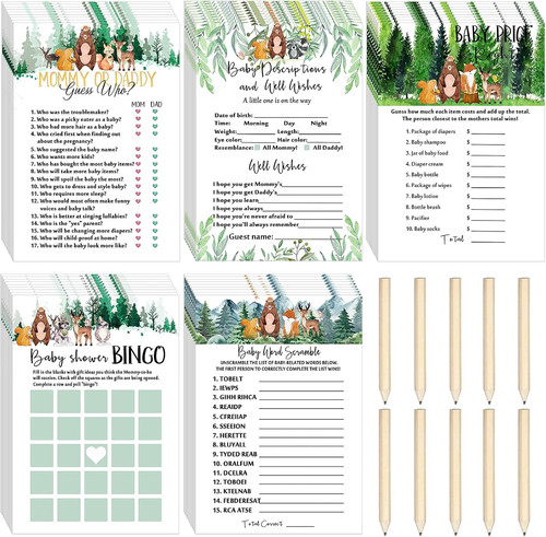 135 pieces woodland baby - 135,