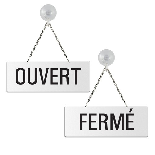 Panneau recto verso ouvert - recto-verso,