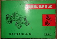 Deutz Tractor D 50 S, D 55
