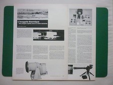 6/1976 ARTICLE 4 PAGES IN FRENCH THERMAL IMAGING THERMOGRAPHY NIGHT VISION