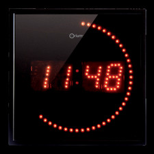 Orium® Horloge LED Murale