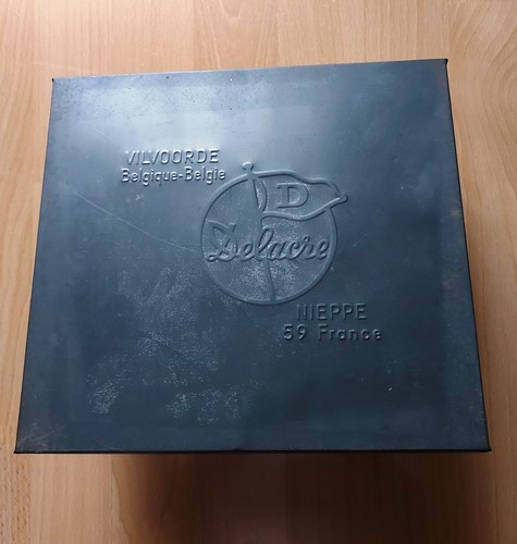 Boite metal delacre biscuits - boite,
