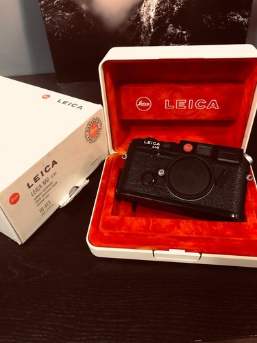 Leica chromé noir - 0,85,