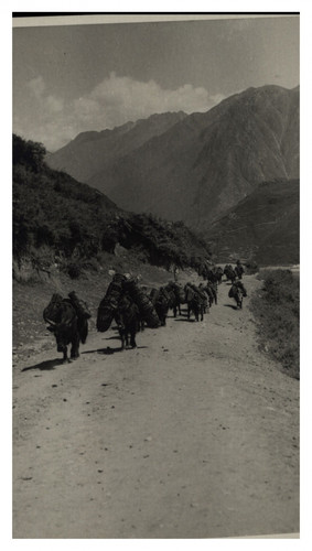 Chine tibet route de - tibet,, lhassa