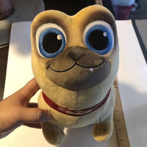 Disney store pug - tan, rolly