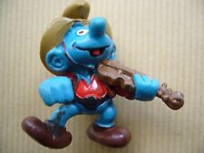 SMURF Smurf - Toy Comic - Violin (without bow) - PEYO SCHLEICH Germany 1982