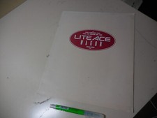 TOYOTA LITE ACE WAGON Japanese Brochure 1992/01 21/28/30/37 3Y-EU 2C-T 12pp