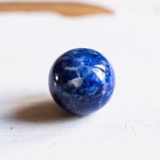 Boule SODALITE 16-18 mm Pierre naturelle Lithothérapie Sphère Énergie