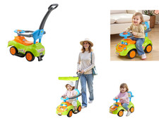 Porteur Auto Enfants 19 à 36 Mois Voiture à Pousser pour Tout-petits Charge 25kg