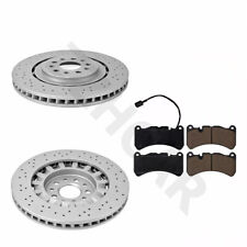 New For 2014-2021 Maserati Ghibli SQ4 Quattroporte AWD Front Brake Pads & Rotors