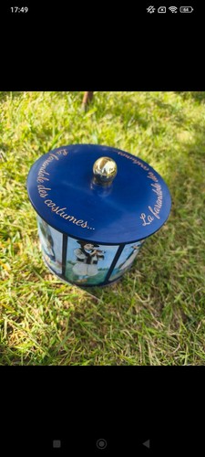 Boîte cylindrique métal - boîte,